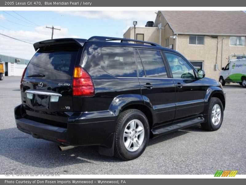 Blue Meridian Pearl / Ivory 2005 Lexus GX 470