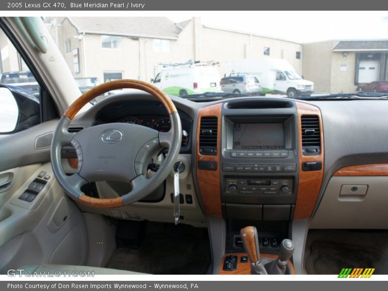 Blue Meridian Pearl / Ivory 2005 Lexus GX 470
