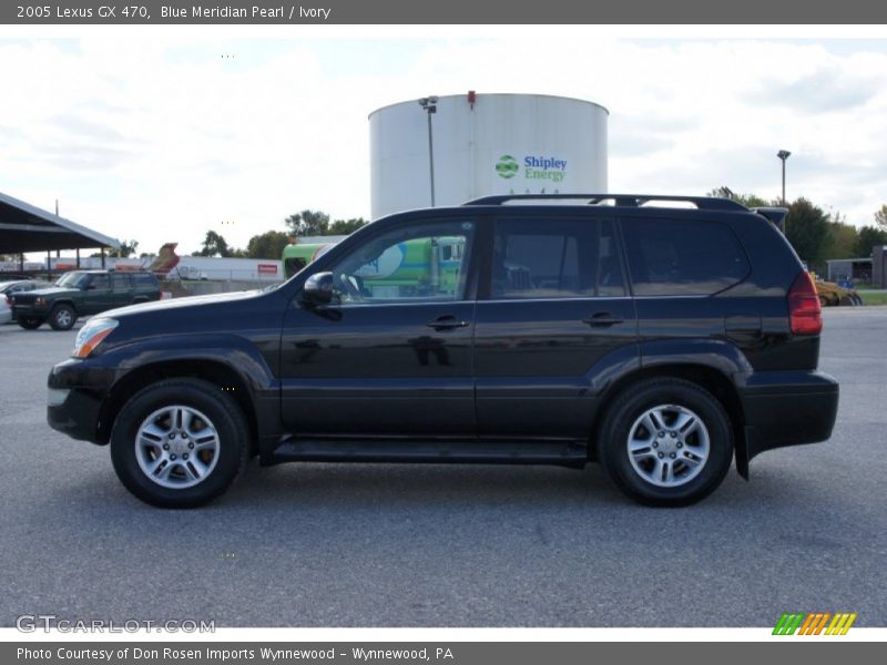 Blue Meridian Pearl / Ivory 2005 Lexus GX 470