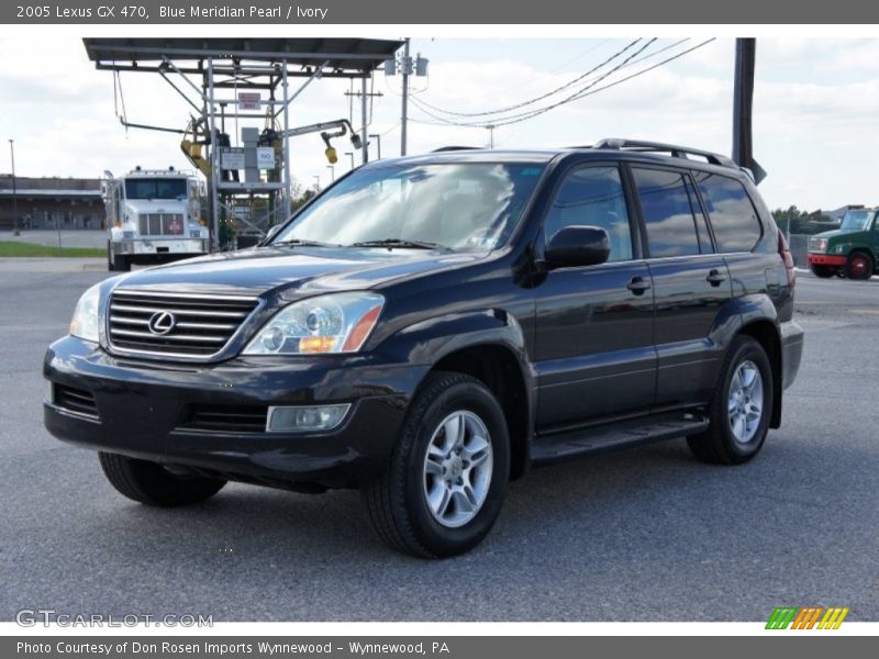 Blue Meridian Pearl / Ivory 2005 Lexus GX 470