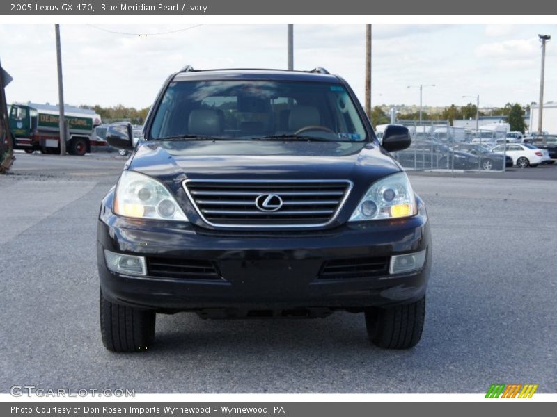 Blue Meridian Pearl / Ivory 2005 Lexus GX 470