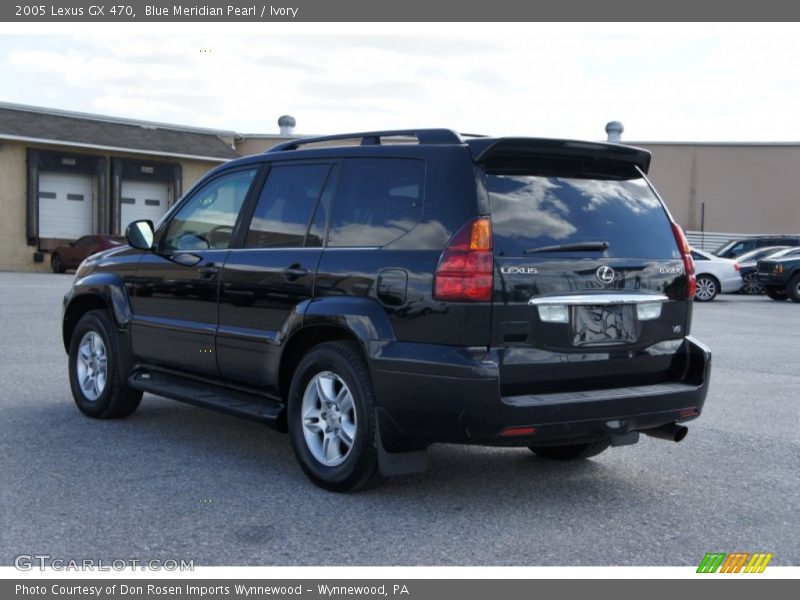 Blue Meridian Pearl / Ivory 2005 Lexus GX 470