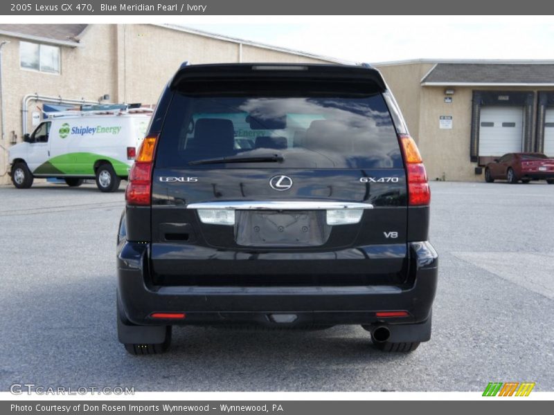 Blue Meridian Pearl / Ivory 2005 Lexus GX 470