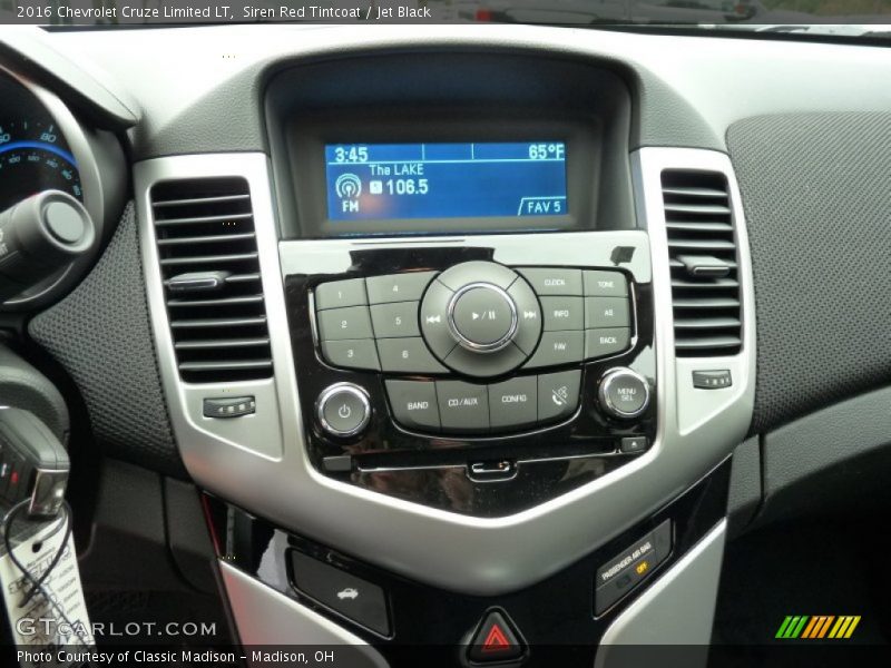 Siren Red Tintcoat / Jet Black 2016 Chevrolet Cruze Limited LT