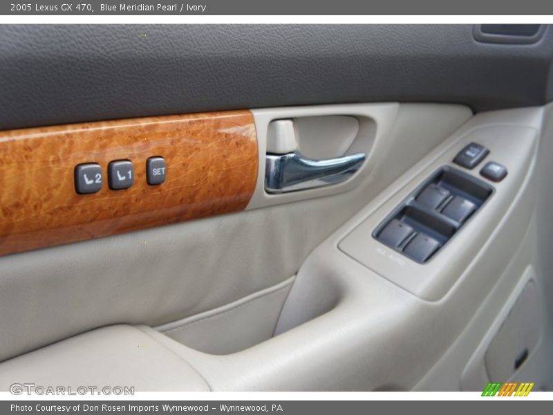 Blue Meridian Pearl / Ivory 2005 Lexus GX 470