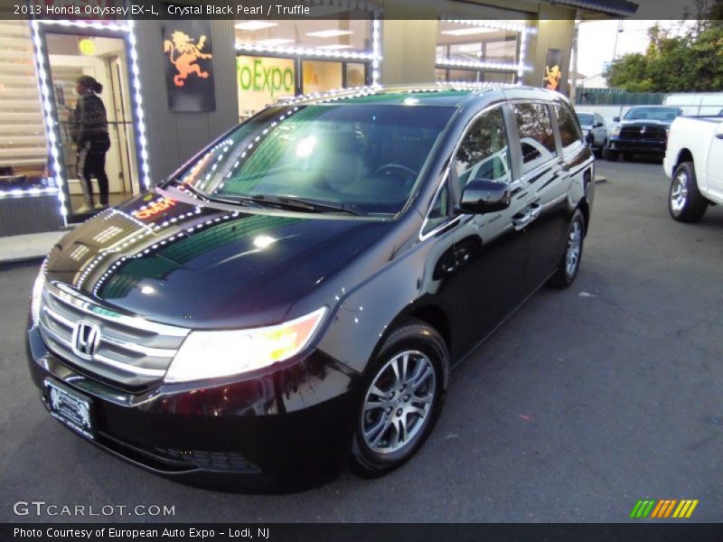 Crystal Black Pearl / Truffle 2013 Honda Odyssey EX-L