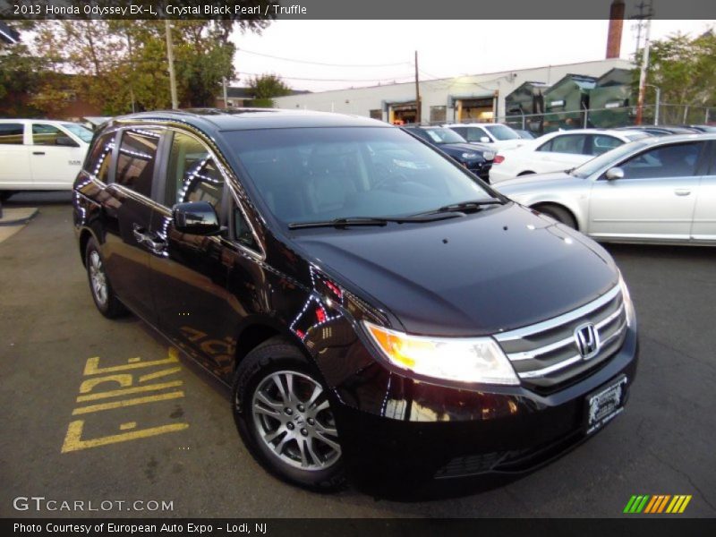 Crystal Black Pearl / Truffle 2013 Honda Odyssey EX-L