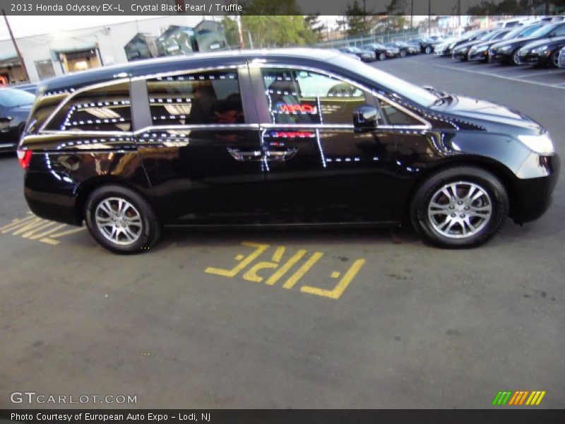 Crystal Black Pearl / Truffle 2013 Honda Odyssey EX-L