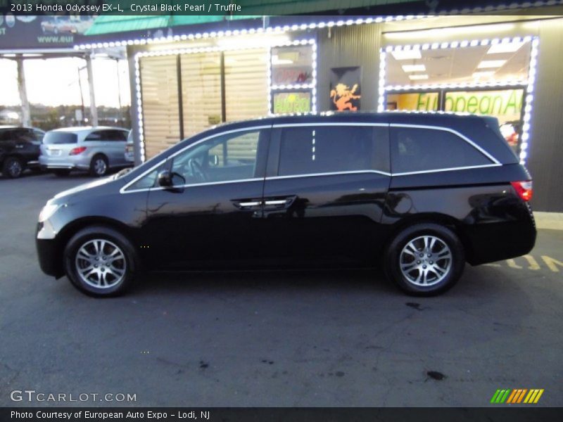 Crystal Black Pearl / Truffle 2013 Honda Odyssey EX-L