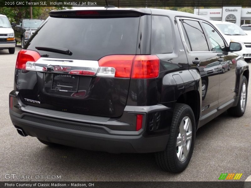 Iridium Metallic / Jet Black 2016 GMC Terrain SLE