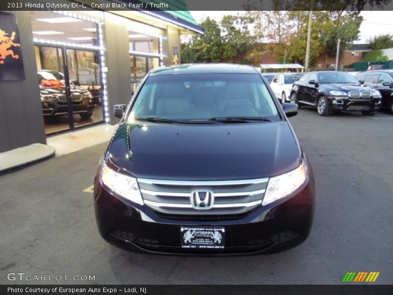 Crystal Black Pearl / Truffle 2013 Honda Odyssey EX-L