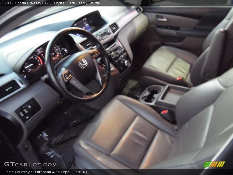 Crystal Black Pearl / Truffle 2013 Honda Odyssey EX-L