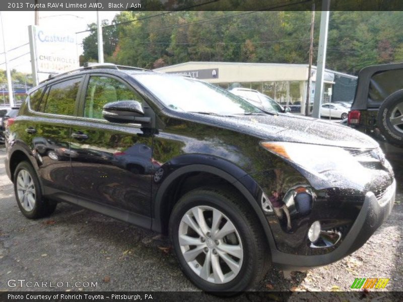 Black / Ash 2013 Toyota RAV4 Limited AWD