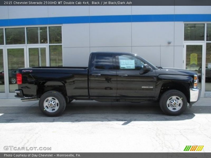 Black / Jet Black/Dark Ash 2015 Chevrolet Silverado 2500HD WT Double Cab 4x4