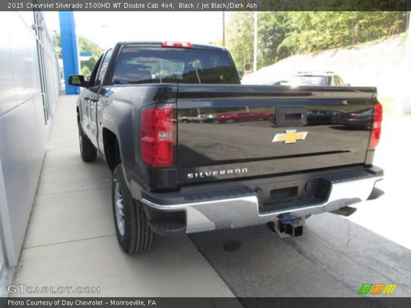 Black / Jet Black/Dark Ash 2015 Chevrolet Silverado 2500HD WT Double Cab 4x4