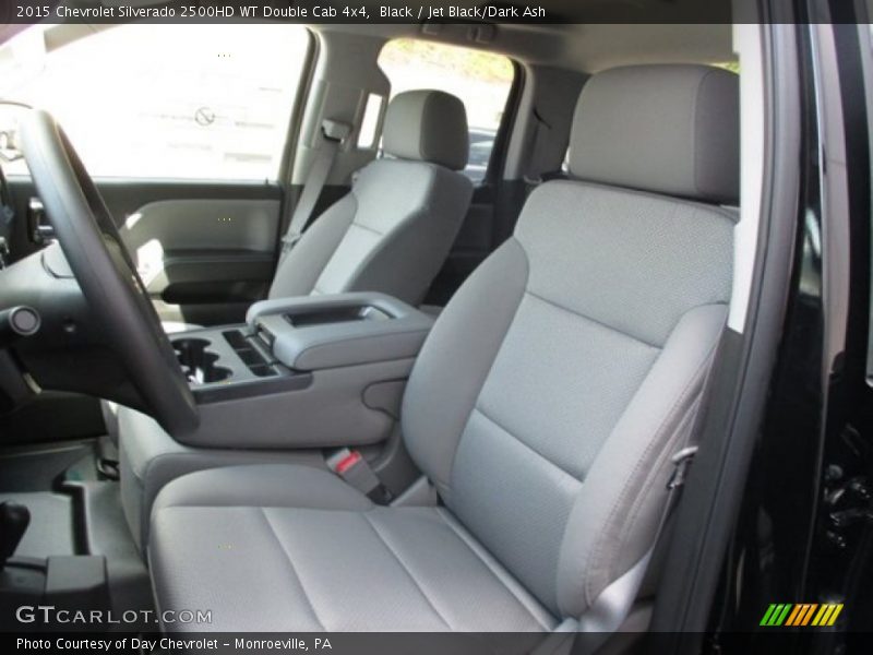 Black / Jet Black/Dark Ash 2015 Chevrolet Silverado 2500HD WT Double Cab 4x4