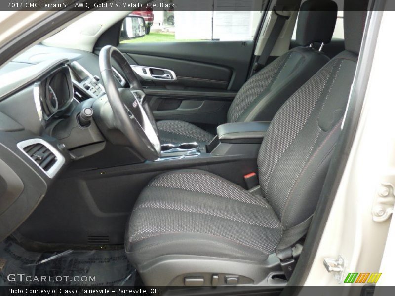 Gold Mist Metallic / Jet Black 2012 GMC Terrain SLE AWD