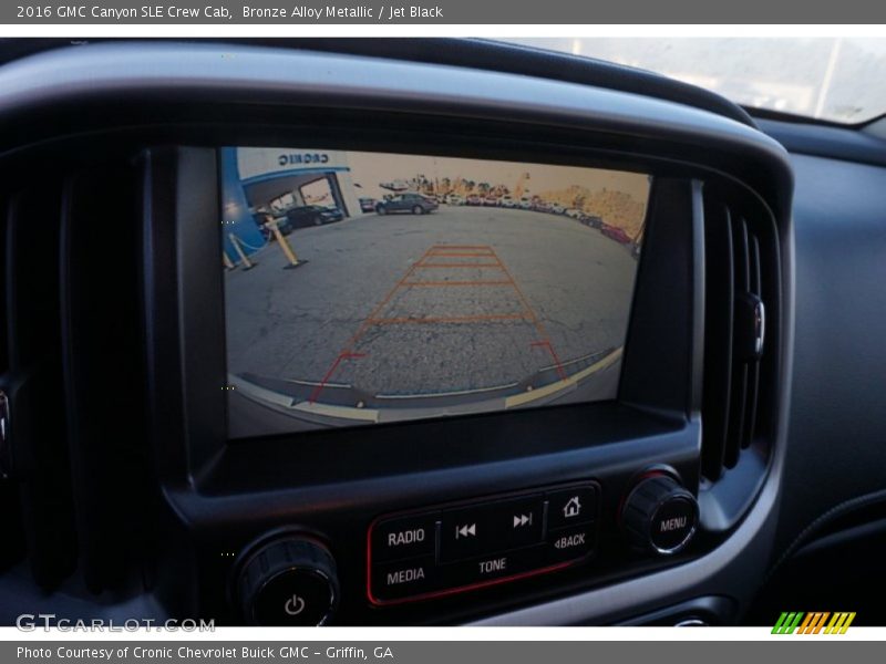 Bronze Alloy Metallic / Jet Black 2016 GMC Canyon SLE Crew Cab