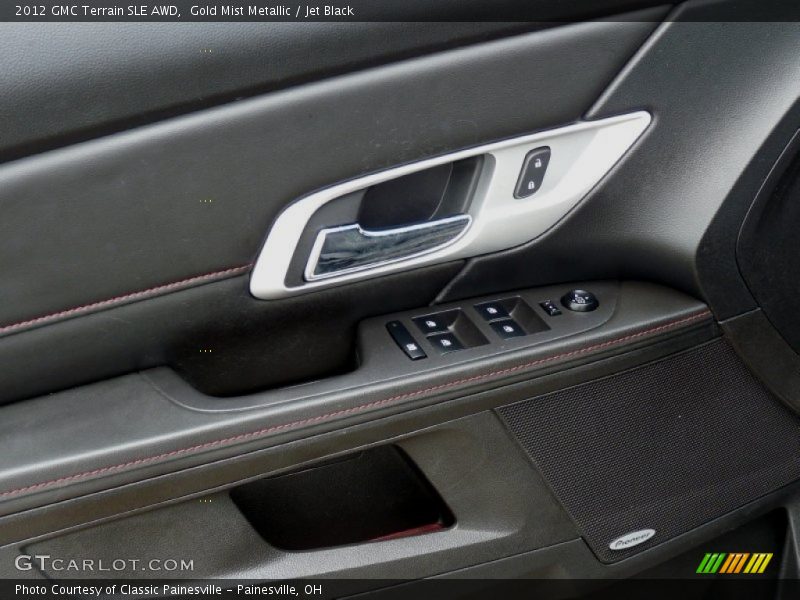 Gold Mist Metallic / Jet Black 2012 GMC Terrain SLE AWD