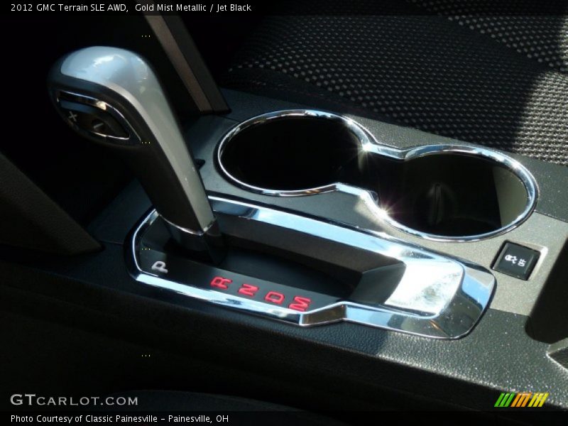 Gold Mist Metallic / Jet Black 2012 GMC Terrain SLE AWD