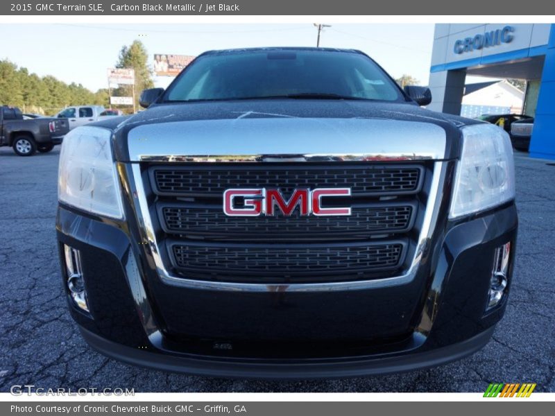 Carbon Black Metallic / Jet Black 2015 GMC Terrain SLE