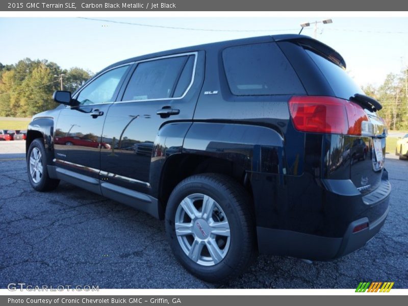 Carbon Black Metallic / Jet Black 2015 GMC Terrain SLE