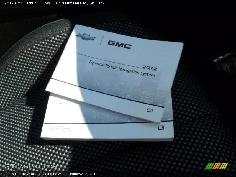 Gold Mist Metallic / Jet Black 2012 GMC Terrain SLE AWD