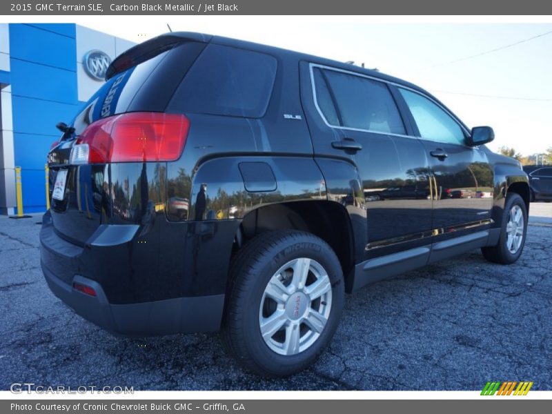 Carbon Black Metallic / Jet Black 2015 GMC Terrain SLE
