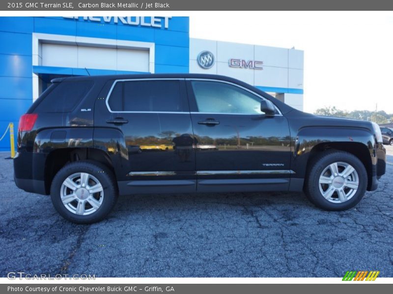 Carbon Black Metallic / Jet Black 2015 GMC Terrain SLE