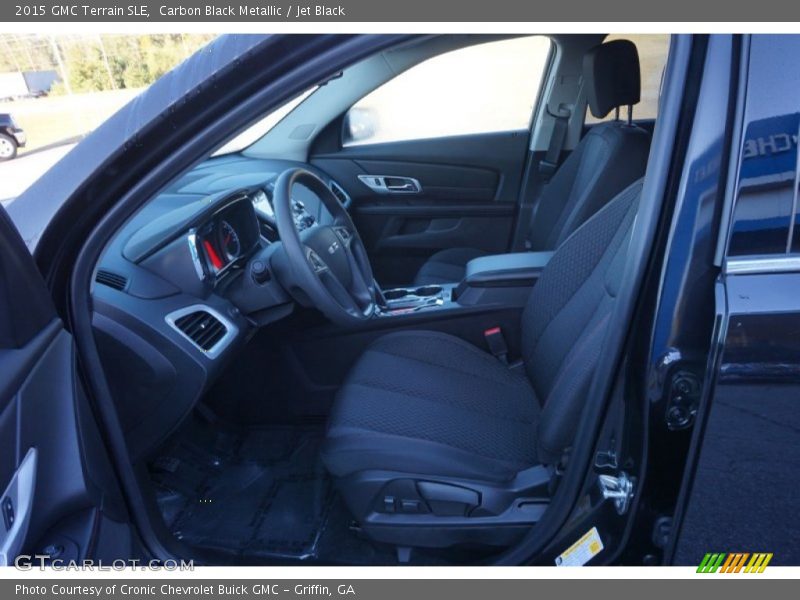 Carbon Black Metallic / Jet Black 2015 GMC Terrain SLE