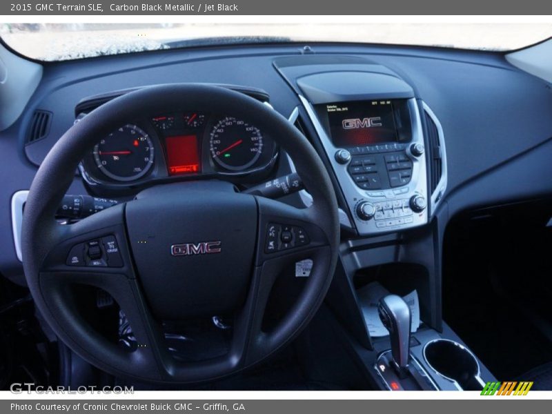 Carbon Black Metallic / Jet Black 2015 GMC Terrain SLE