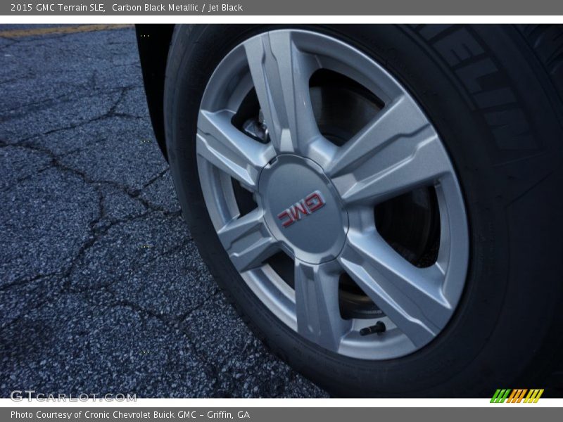 Carbon Black Metallic / Jet Black 2015 GMC Terrain SLE