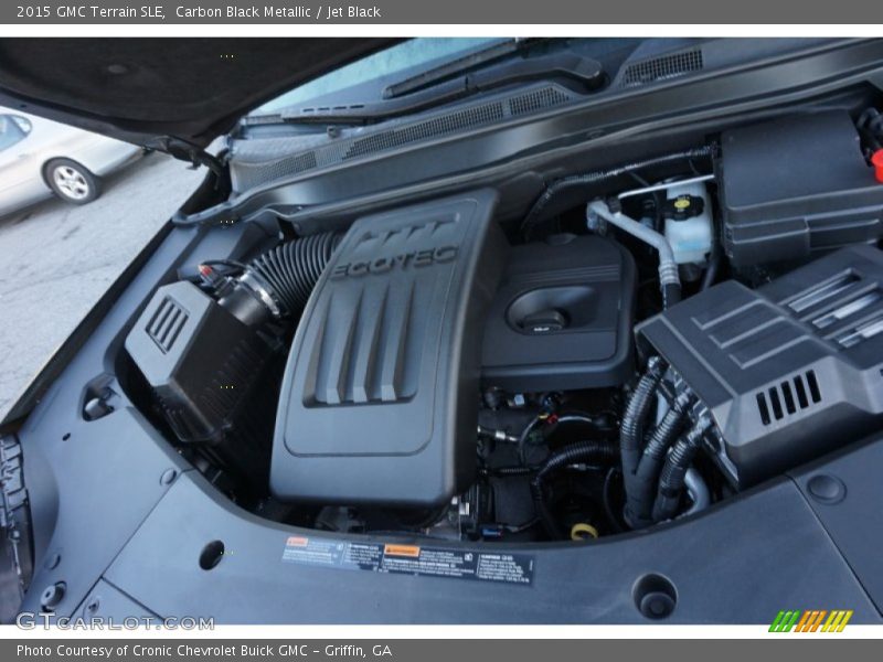 Carbon Black Metallic / Jet Black 2015 GMC Terrain SLE