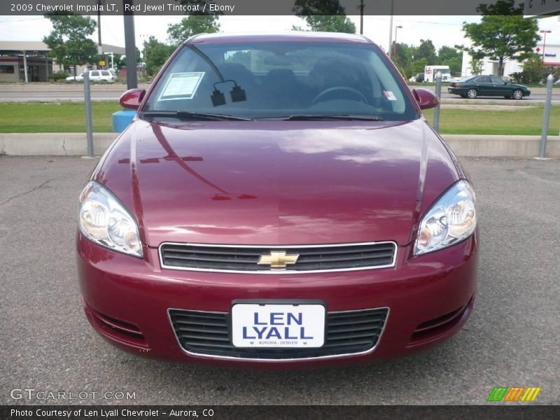Red Jewel Tintcoat / Ebony 2009 Chevrolet Impala LT