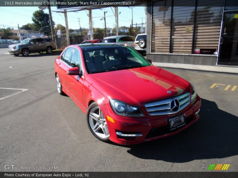 Mars Red / Cappuccino/Black 2013 Mercedes-Benz C 300 4Matic Sport