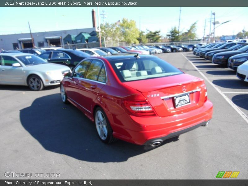 Mars Red / Cappuccino/Black 2013 Mercedes-Benz C 300 4Matic Sport