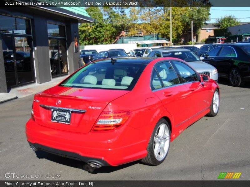 Mars Red / Cappuccino/Black 2013 Mercedes-Benz C 300 4Matic Sport