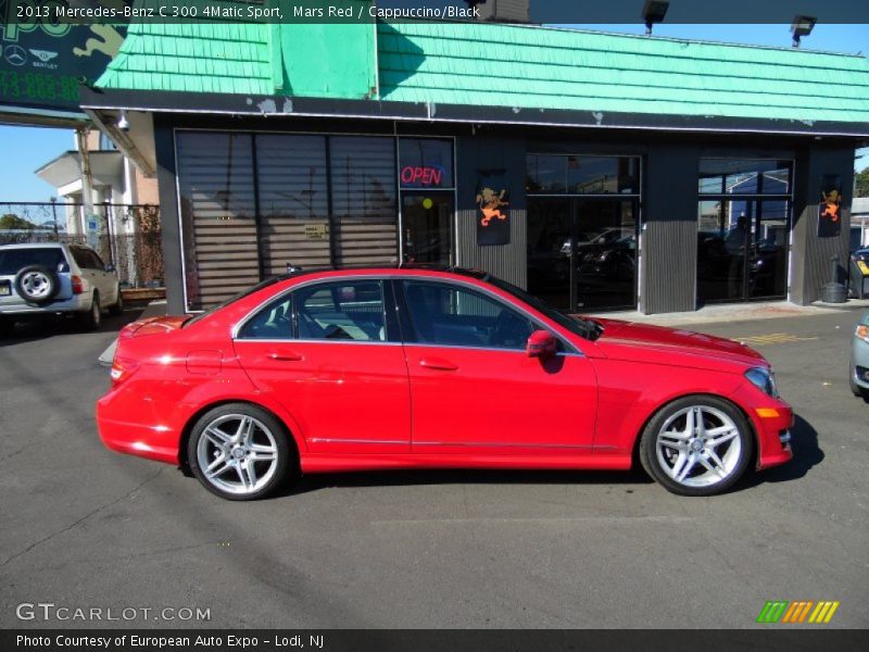 Mars Red / Cappuccino/Black 2013 Mercedes-Benz C 300 4Matic Sport