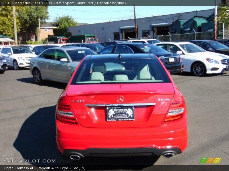 Mars Red / Cappuccino/Black 2013 Mercedes-Benz C 300 4Matic Sport