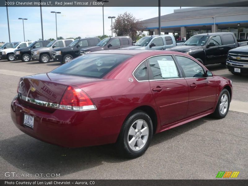 Red Jewel Tintcoat / Ebony 2009 Chevrolet Impala LT