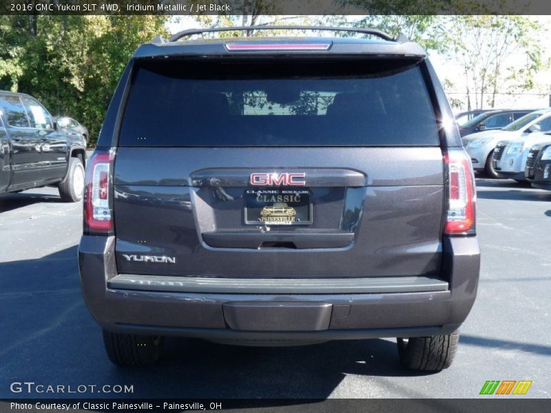 Iridium Metallic / Jet Black 2016 GMC Yukon SLT 4WD