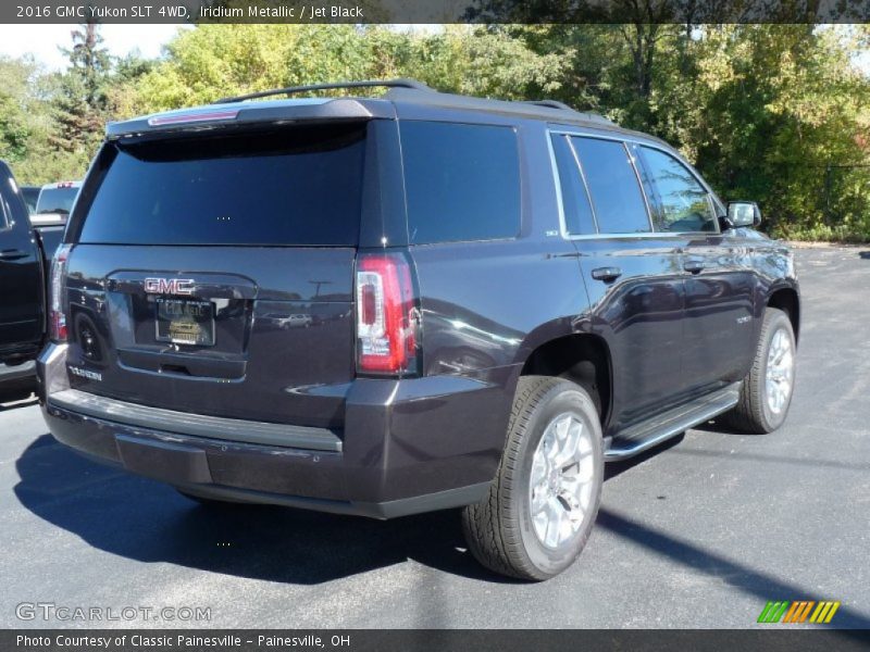 Iridium Metallic / Jet Black 2016 GMC Yukon SLT 4WD