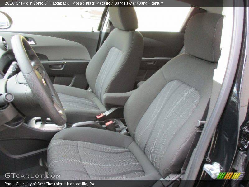 Mosaic Black Metallic / Dark Pewter/Dark Titanium 2016 Chevrolet Sonic LT Hatchback