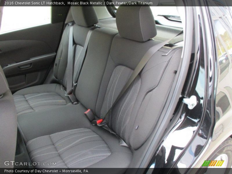 Mosaic Black Metallic / Dark Pewter/Dark Titanium 2016 Chevrolet Sonic LT Hatchback