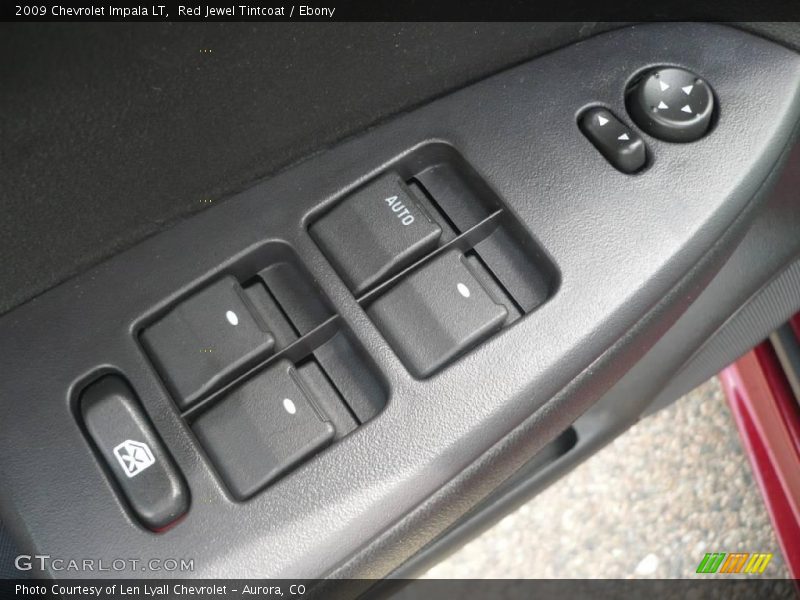 Red Jewel Tintcoat / Ebony 2009 Chevrolet Impala LT