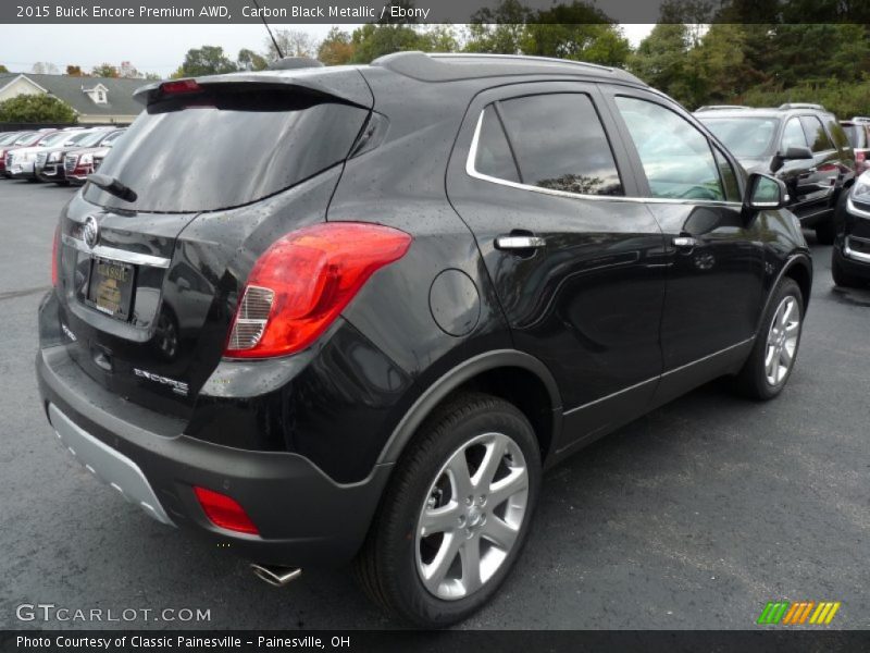 Carbon Black Metallic / Ebony 2015 Buick Encore Premium AWD