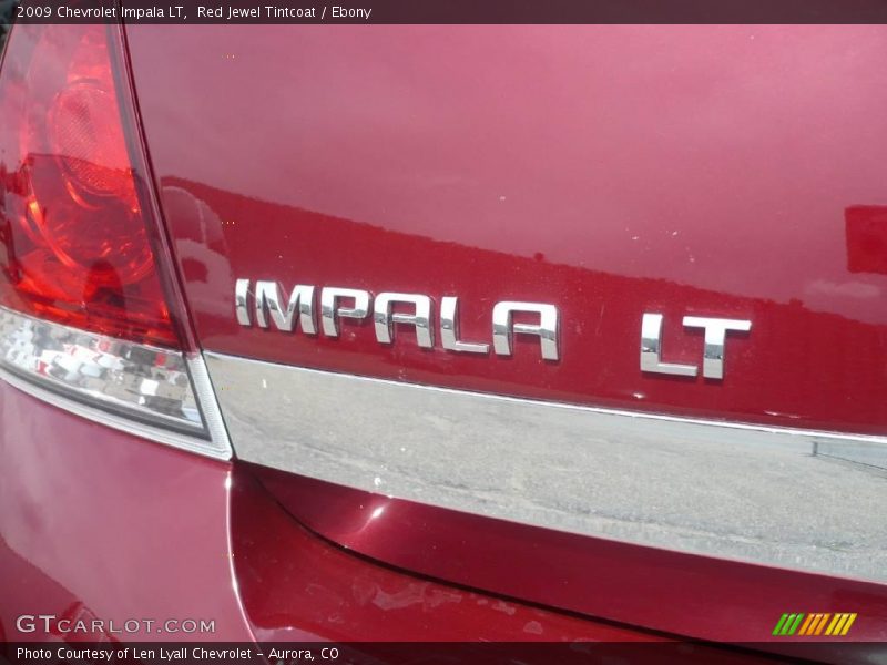 Red Jewel Tintcoat / Ebony 2009 Chevrolet Impala LT