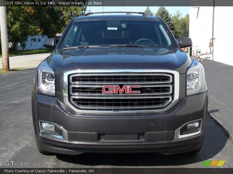 Iridium Metallic / Jet Black 2015 GMC Yukon XL SLE 4WD