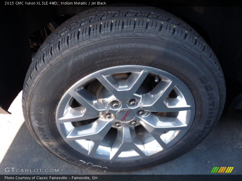 Iridium Metallic / Jet Black 2015 GMC Yukon XL SLE 4WD