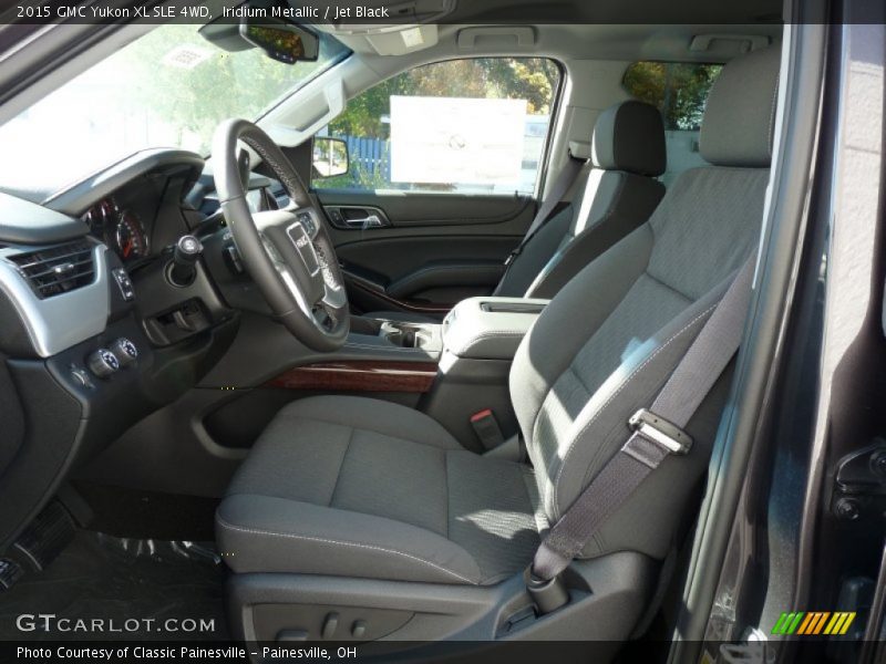 Iridium Metallic / Jet Black 2015 GMC Yukon XL SLE 4WD